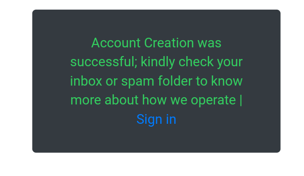 Account Creation on AbrakaMall