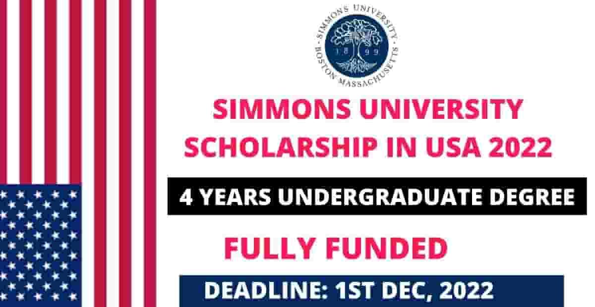 Simmons University Kotzen Scholarship 2023 for International Students