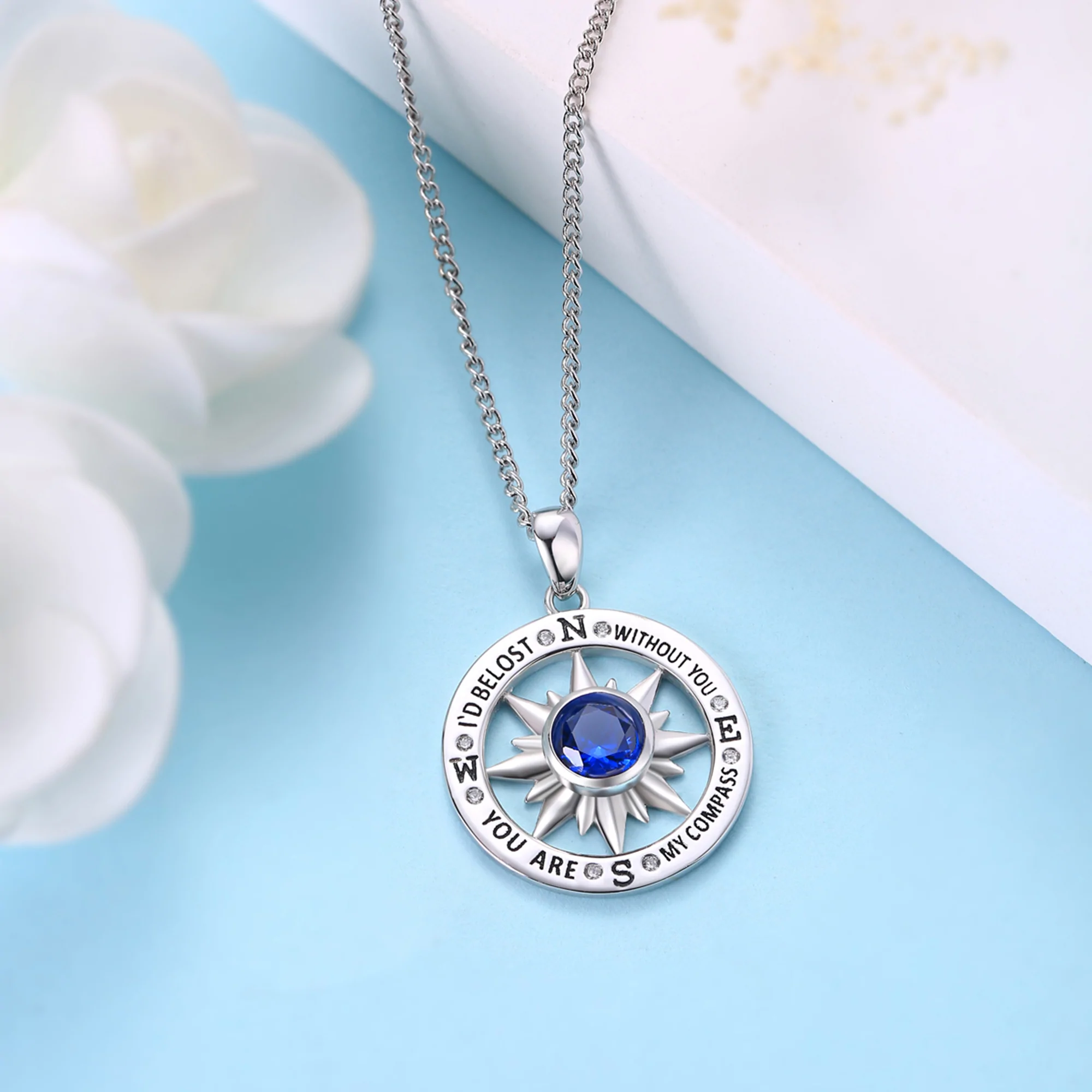 You Are My Compass Necklace
