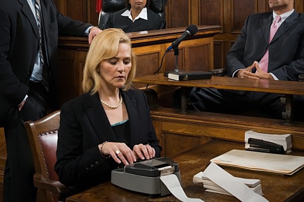 A Court Reporter