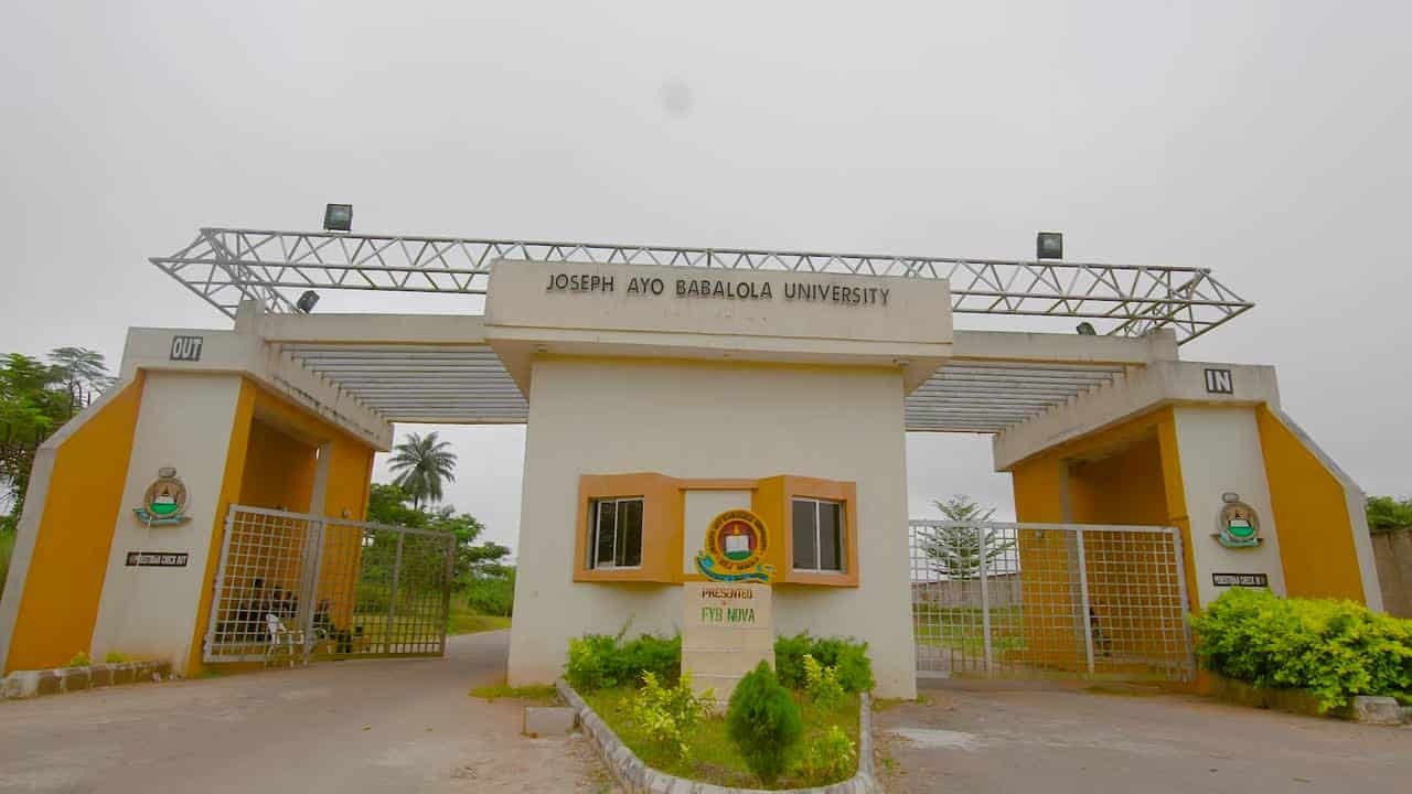 Joseph Ayo Babalola University School Fees 2023 - All Courses