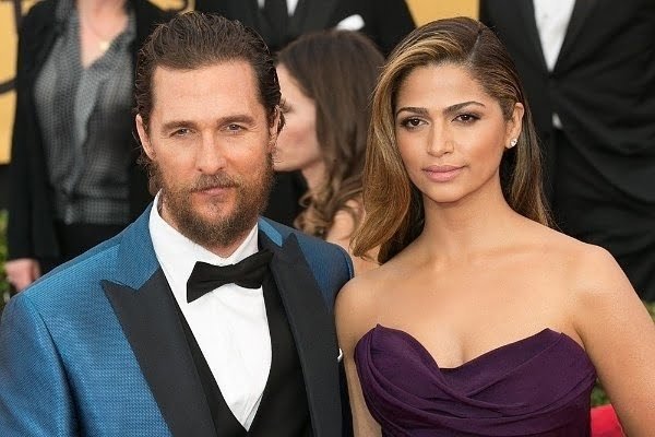 Matthew Mcconaughey and Camila Alves