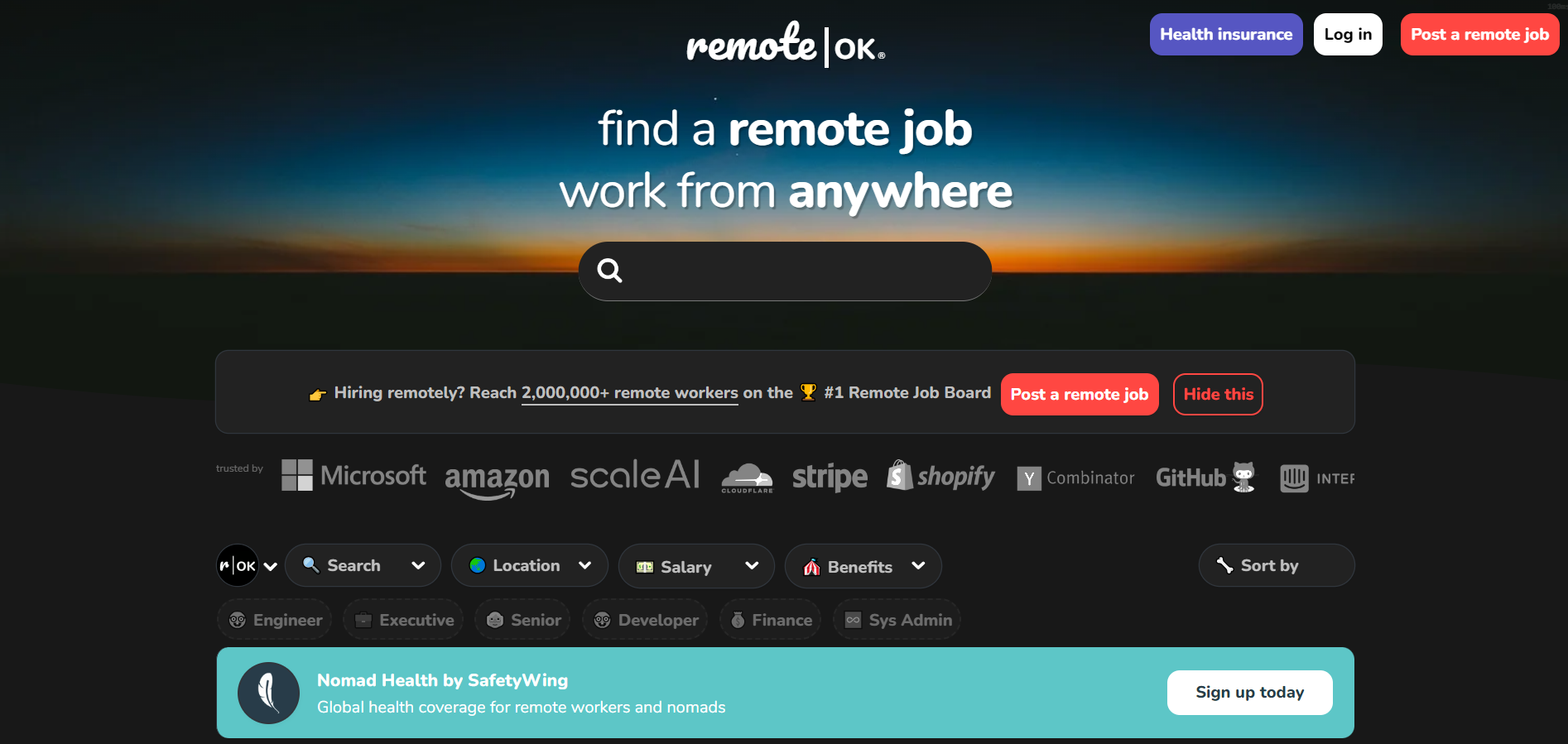 remote Jobs Website