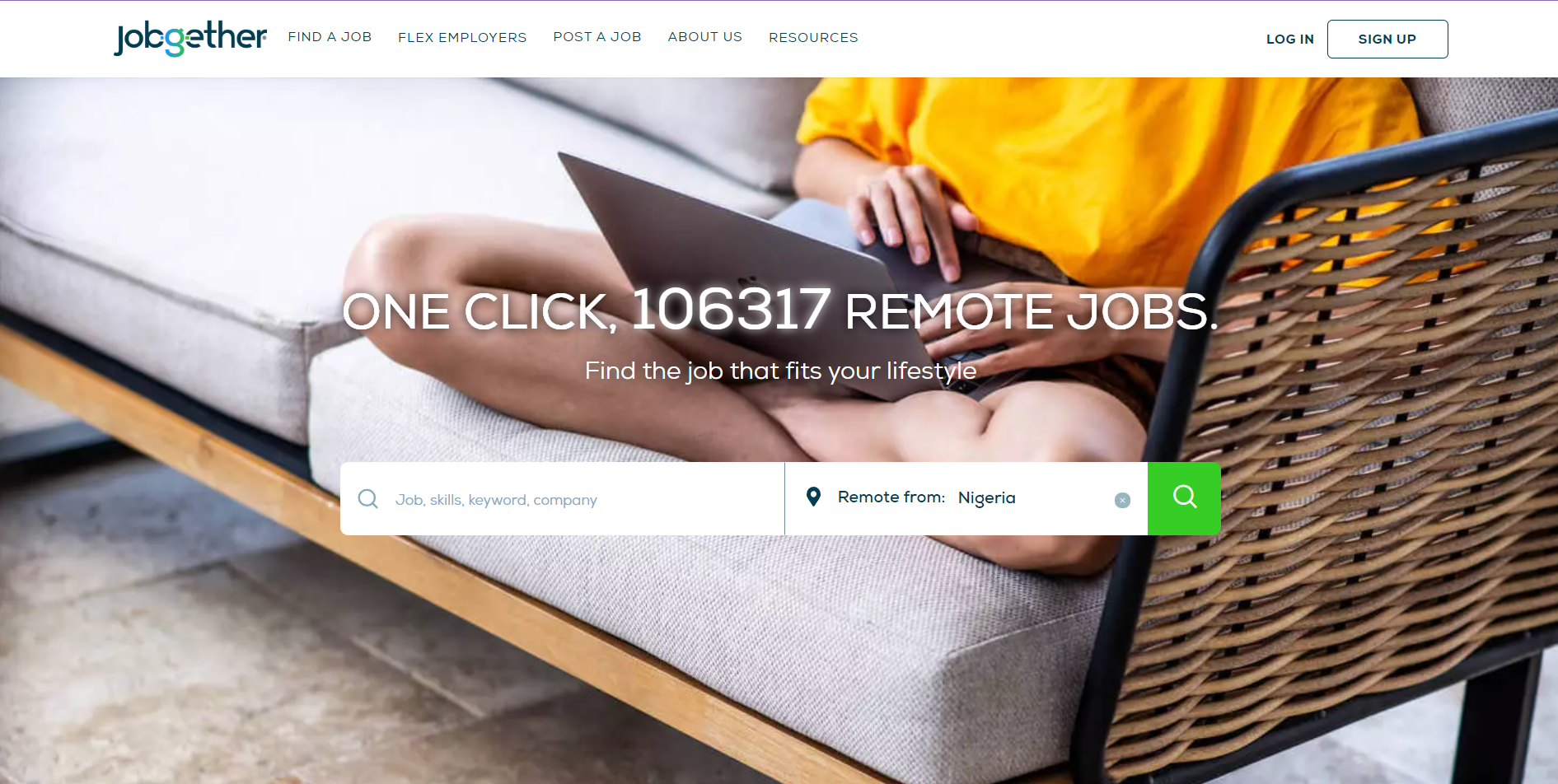 jobgether.com remote Jobs Website