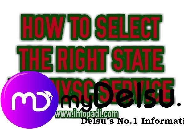 How to Select States for NYSC Posting