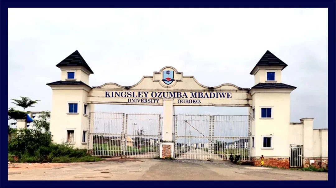 Kingsley Ozumba Mbadiwe University