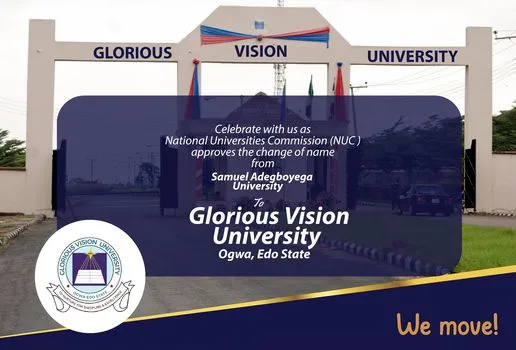 Glorious Vision University Post-UTME Form 1