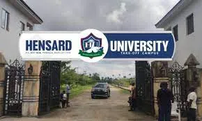 Hensard University Direct Entry Form