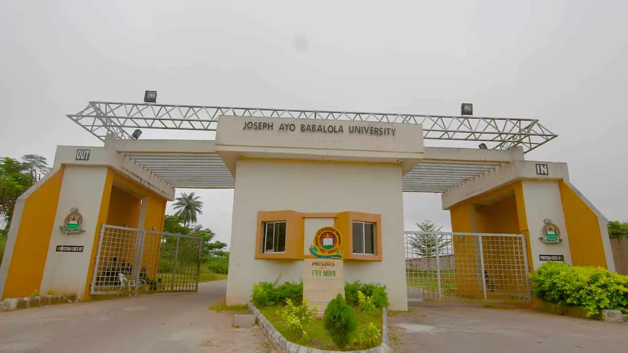 Joseph Ayo Babalola University Post-UTME Form