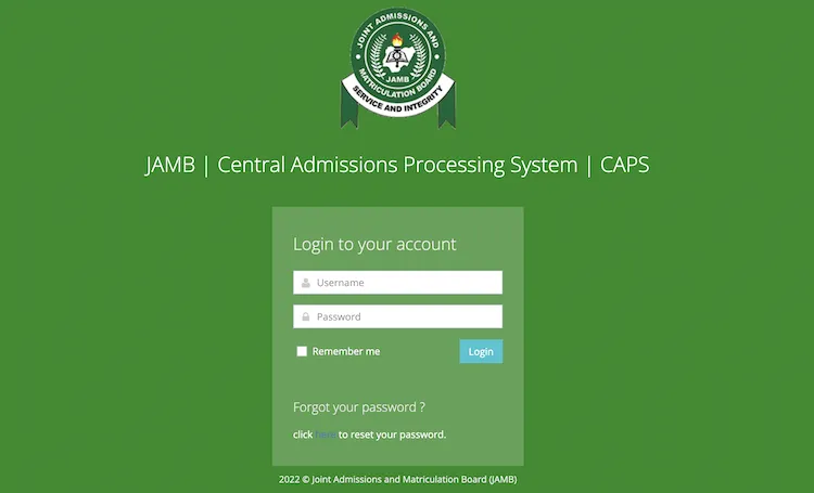 Why Is Jamb Portal Not Opening