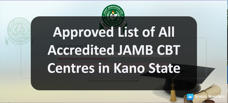 Jamb CBT Centres in Kano State
