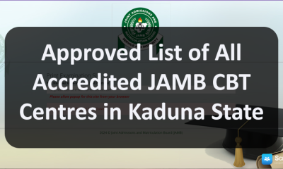 jamb cbt centres in Kaduna state