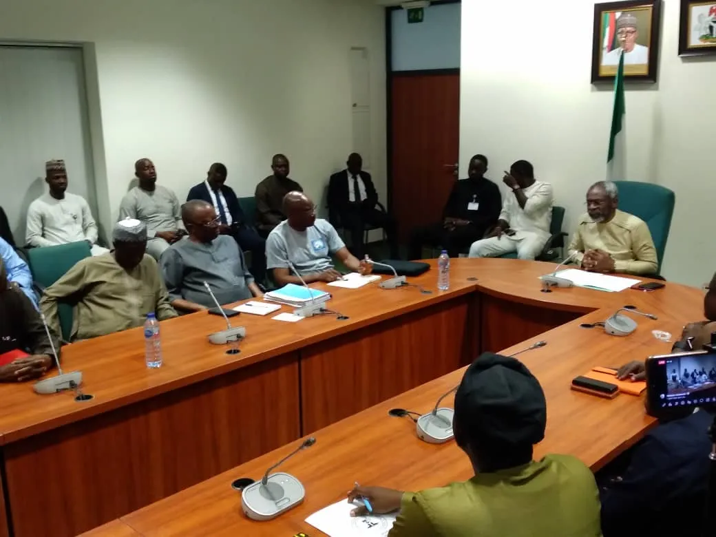 Inside view of the meeting room used for ASUU and Federal Government discussions