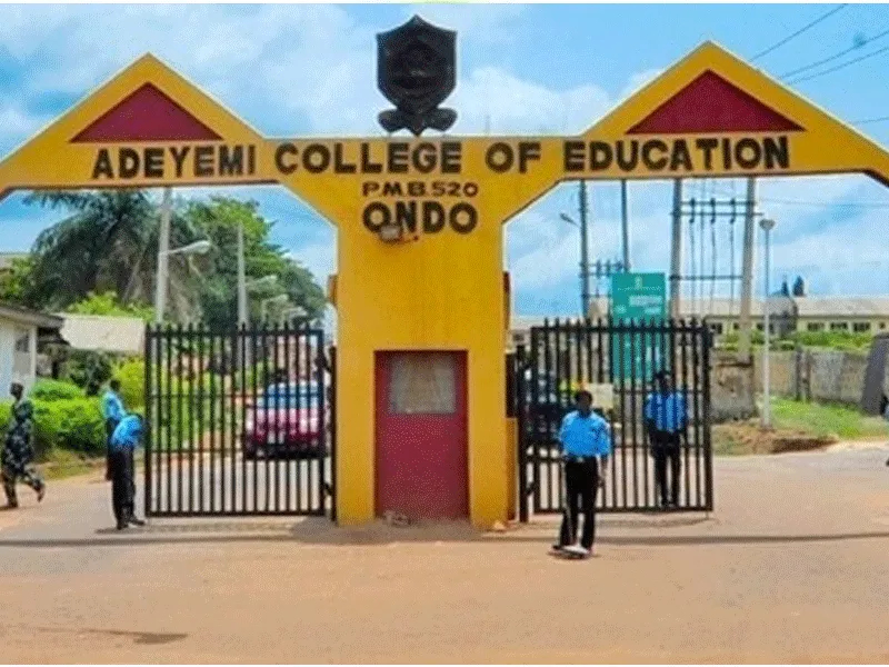 Adeyemi University of Education School Gate