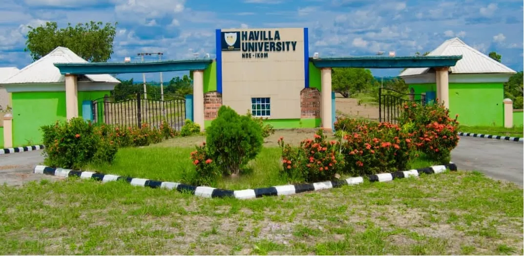 Havilla University School gate
