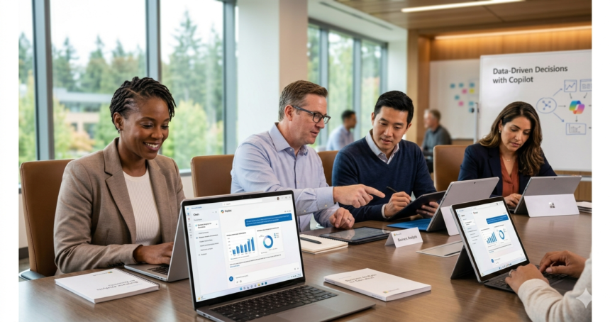 Business Analysis for Executives with Microsoft Copilot course on Udemy, free with coupon, AI for strategic business insights