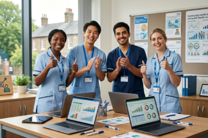 PHN Data Analysis Support job at Hertfordshire Community NHS Trust, £39,959 - £48,117, UK Skilled Worker Visa sponsorship available for health data professionals.