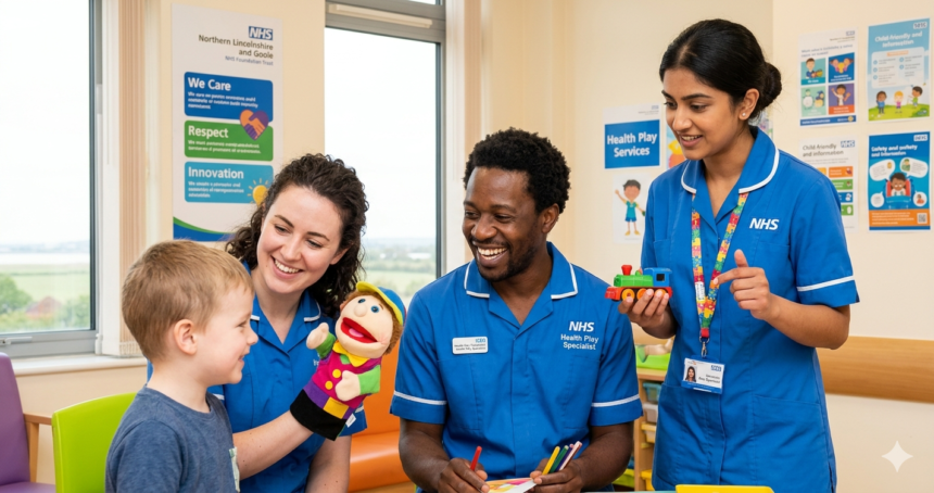 Health Play Specialist Needed at Northern Lincolnshire and Goole
