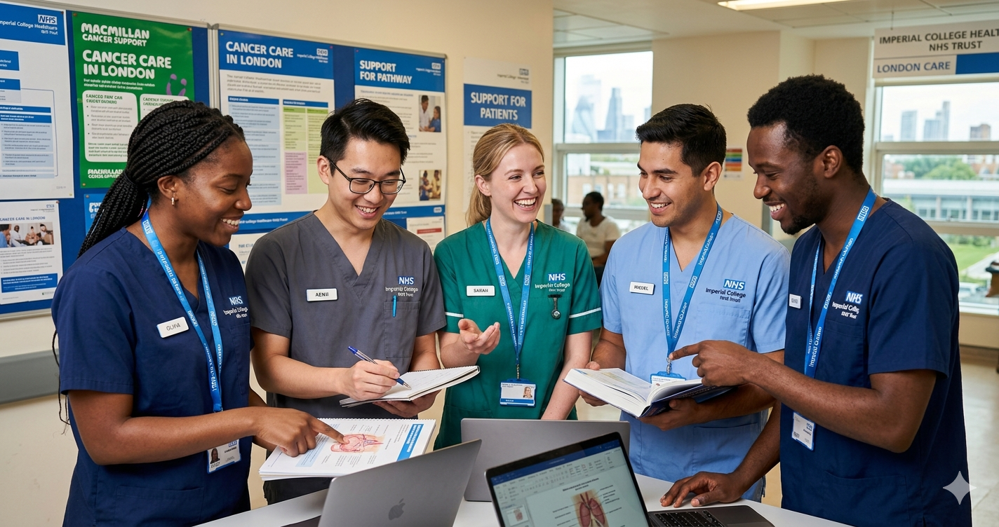 Macmillan Cancer Support Worker job at Imperial College Healthcare NHS Trust London, £34,186 to £37,389 per year, visa sponsorship available with Macmillan-funded haematology team