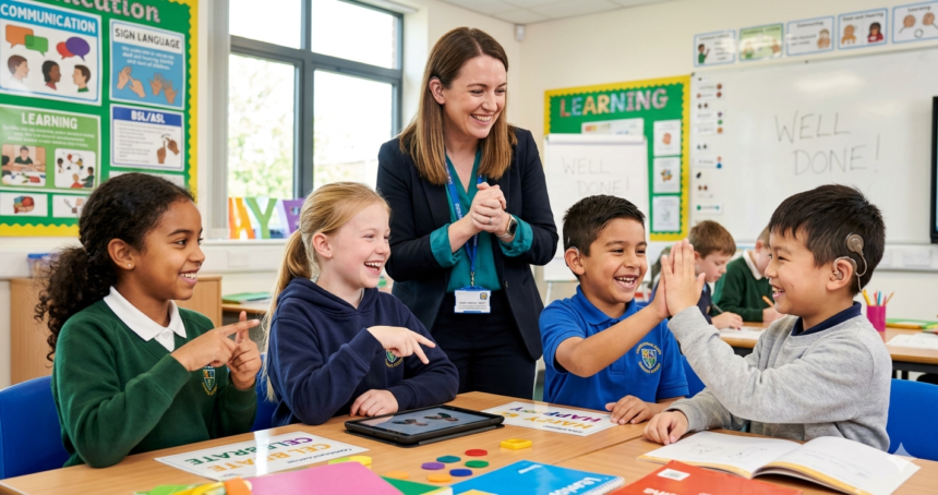 Specialist Teacher of the Deaf job at University College London Hospitals NHS Foundation Trust, £66,274 to £73,496, Band 8a with visa sponsorship available