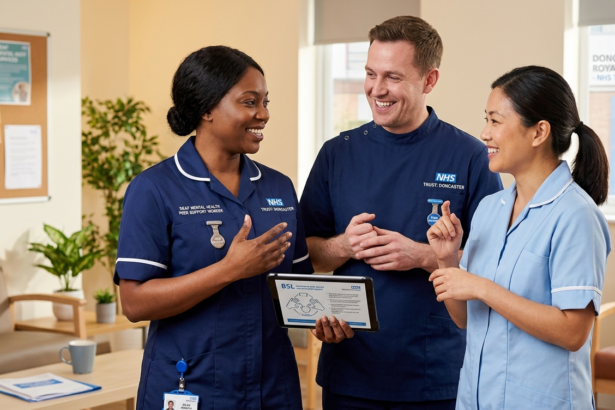 Deaf Mental Health Peer Support Worker job at Rotherham Doncaster and South Humber NHS Foundation Trust, £28,392 to £31,157, visa sponsorship available