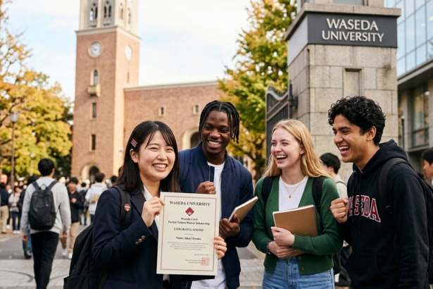 Waseda Partial Tuition Waiver Scholarship