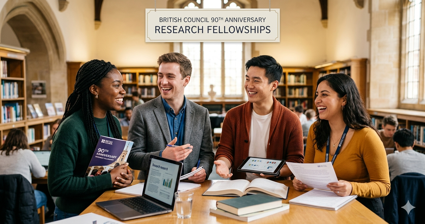British Council 90th Anniversary Research Fellowships