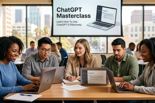 ChatGPT Masterclass Learn How To Use ChatGPT 5 Effectively