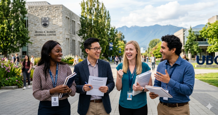 UBC Killam Postdoctoral Research Fellowship
